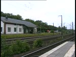 Durchfahrt eines Intercity-Sandwiches durch den Bahnhof Rotenburg/Wmme am 12.6 