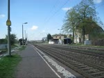 120 120 durchfuhr am 16.04.11, mit dem Ersatz-IC 2801 nach Dresden Hbf, L-Rckmarsdorf Richtung Leipzig Hbf.