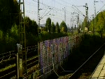 07.10.2008. Ein IC mit BR 120 im Schub durchfhrt Dortmund Marten Sd.