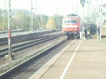BR 120 105-2 fhrt mit einem ersatz  IC  nach Frankfurt in den Bahnhof Fulda