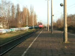 IC73929 von Warnemünde nach Nürnberg Hbf.bei der Durchfahrt im S-Bahnhof Rostock Holbeinplatz.(18.03.09)