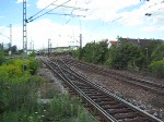 120 fhrt mit einem Pbz in Stuttgart Untertrkheim ein.