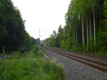 145 065 -9 zusehen am 04.06.14 mit dem 87er in Jößnitz/V.