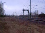 Der InterConnex von Warnemnde nach Leipzig Hbf durchfhrt mit 146 522 an der Spitze Muldenstein.