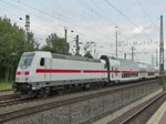 Die durch Baustellen bedingte Umfahrung won Wuppertal in den Sommerferien 2017 erfolgte bei einigen ICs Dresden-Köln über Güterzugstrecken in Bochum.