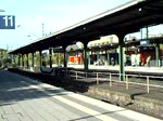 Durchfahrt einer 152 in Lehrte, am 09.10.09.