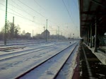 152er mit einem Containerzug nach Magdeburg.