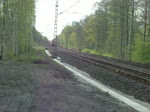 152 098 mit einem Gz von Wanne nach Ziltendorf EKO am 19.04.2011 in Lnen Das Gelnde ist ffentlich zugnglich. 