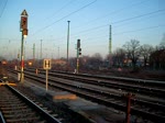 152 004 mit einem Kalizug aus Richtung Magdeburg.
