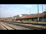 152 116 durchfhrt am 28.Oktober 2011 mit einem gemischten Gterzug den Bahnhof Kronach Richtung Saalfeld(S).
