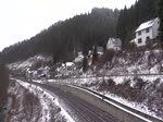 152 007 zu sehen am 25.01.15 in Lauenstein.