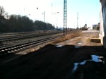 BR 185 mit Containerzug aufgenommen am 8.3.2015