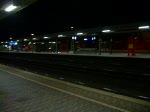 Güterzugdurchfahrt in Fulda Hbf am Samstag früh, 5.