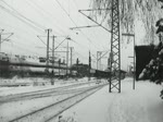 Ausfahrt eines Gterzug, mit eines DB-Taurus, am 11.Jnauar 10.