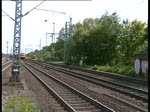 Durchfahrt des DB Taurus 182 015 mit einem Gterzug durch den Bahnhof Hamburg-Harburg am 29.5.