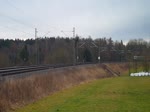 Am 11.01.14 kam die MWB 182 912 mit einem Container durch das Vogtland nach Wiesau. Hier zusehen in Oberjößnitz/V