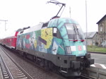 Mein erstes Video hier zeigt die Abfahrt des RE 18112 nach Magdeburg in Burg 
am 09.05.2013 . Der laute Knall war ein Feuerwerkskrper von 
Herrentagsfeierern. 