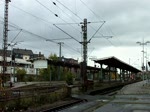 Gterzugdurchfahrt mit einer 185 in Lehrte.