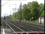 185 152 K&S und eine weitere 185 zogen den Erzmbomber Leerpark durch den Bahnhof Hamburg-Harburg am 14.5.