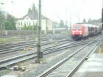 Baureihe 185 zieht hier eine gemischten Gterzug durch Hannover Hbf,aufgenommen am 10.08.2008 gegen 10:50