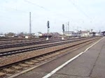 Eine BR 185 mit Gz in Lahr(Schww.), 17.02.07.