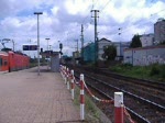 Zuglok BR185 und Wagenlok 140 vor einem Gz bei der Durchfahrt durh Unna.(07.07.07)
