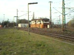 Eine 185 der HGK, fhrt am 29. Mrz 2010 in Lehrte mit GZ durch.