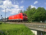 Die 185 064 fuhr am 4.6.10 mit gemischten Güterzug in richtung Lichtenfels.