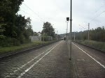 185 153 der Railion durchfuhr am 2.10.10 mit LKW-Walter Zug den Bahnhof Stockheim(Oberfr) Richtung Pressig.