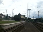 Einfahrt BR 185 mit Gterzug in Lehrte in Juli 2012.