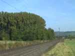 185 637 mit einem Autozug am 24.09.2011 bei Himmelstadt.