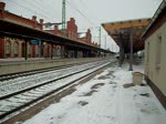 186 104 mit einen Containerzug aus Berlin.