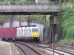 ECR Doppeltraktion E 186 310-9 und  E 186 169-9 mit einem Containerzug in Saarbrücken-Jägersfreude den 21.07.2015