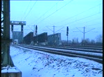 Eine Dispo 189 fuhr als LZ ber die Sderelbbrcken. Ganz lieber Gru geht an den super netten TF dnake fr das Winken :D . Gesehen am 21.12 an den Serelbbrcken.