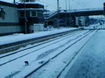 ERS Railways fhrt am 03.01.2010 mit  fast  leerem Gterzug durch den Bahnhof Peine in Richtung Hannover 
