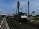  Die Schwarze  zog am 28.05.08 den rund 5 Stunden verspteten Nachtzug aus Moskva Belloruskaja, Warszawa Wschodnia, Praha hlvani nadrazi und Kobenhavn H zum Bbf Dortmund aus dem Dortmunder Hbf. 28.05.08
