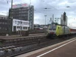 E 189-920 mit Werbung fr DB AutoZug verlsst mit dem AZ 13327 aus Villach Hauptbahnhof Ost den Dortmunder Hauptbahnhof zur Fahrt ins BBf.