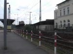 Eine 189 durchfhrt mit einem Gterzug Unna in Richtung Hamm.