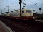 BR 103 235+103 184 verlassen als 103er Doppeltraktion den Dortmunder Hbf mit dem TEE 91304 nach Binz am 21.09.2008 um 8:52Uhr pnktlich.