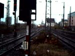 hier 103 184-8 mit dem TEE bei der Einfahrt in Dortmund Hbf am Gleis18