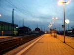 Die 103 245 mit dem D 2497 von Mnchen Hbf nach Leipzig Hbf am 28.11.2008 bei der Einfahrt in Lichtenfels.