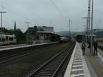 Lok 103 184-8 verlässt mit dem Rheingold am 25.06.2011 den Bahnhof von Koblemz im Richtung Köln.