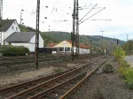 Die BR 110 236-7 fhrt mit einem Sonderzug (ICE Ersatz) Richtung Sden durch Bad Hersfeld.