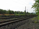 Dank einer kurzfristig gelesenen Vormeldung konnten wir am Morgen des 10.05.2009 die 110 325-8  Science Express  Lok mit Dz 2666 bei der Durchfahrt in Eschwege West in Fahrtrichtung Norden festhalten.