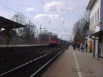 110 501-4 solo durchfährt Kamen.(04.03.07)