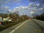 Br110 455-3 fhrt mit einer RB in Delmenhorst ein um sich dann eine min. spter auf den Weg nach Oldenburg zu machen.