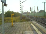 Einfahrt RE aus Braunschweig in Lehrte am 10.10.09, mit einer 111.