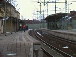 Einfahrt RE aus Braunschweig, bei der Einfahrt in Lehrte am 09.Mrz 2010.