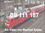 DB 111 157 bei Einsätzen im Ruhrgebiet bei der S 1 und dem RE 4.