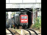 Die RE 2 ende September auf der Grobaustelle Berlin Ostkreuz. Hier ist in einigen Jahren auch ein Bahnsteig fr die Zge angedacht